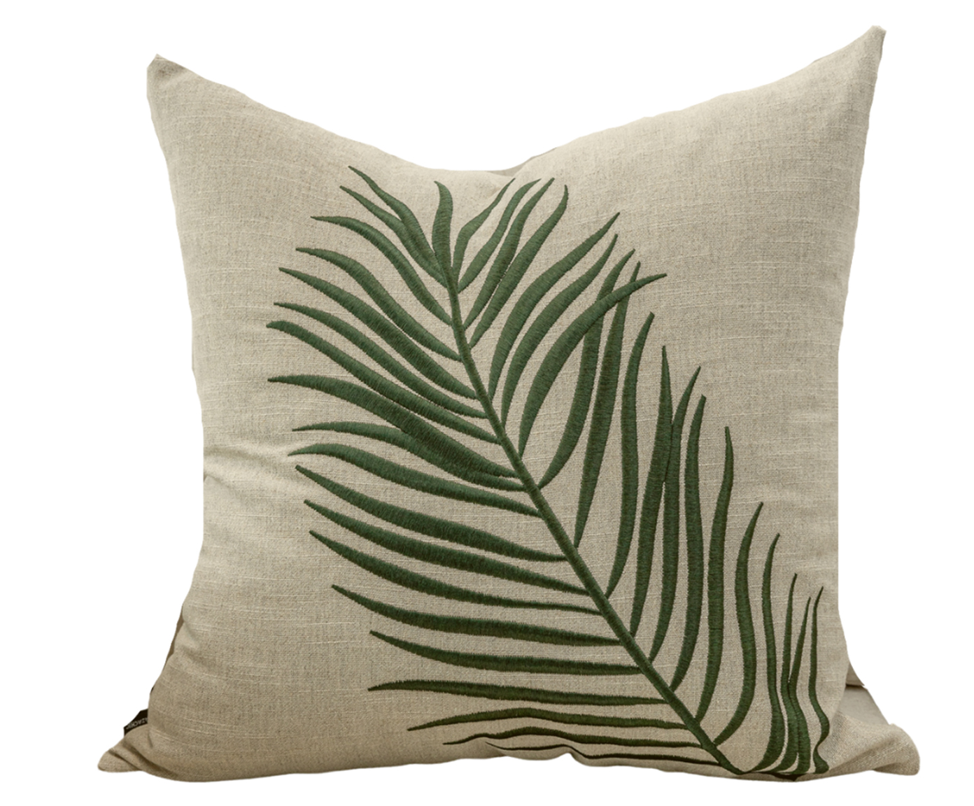 Almofada Eva - Verde e Off White - image 0