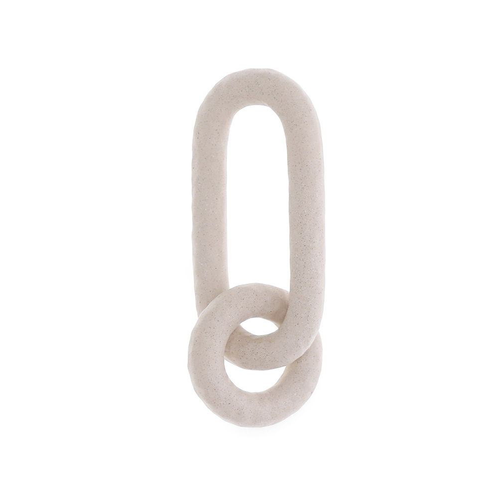 Escultura Kaolin Bege image number 0