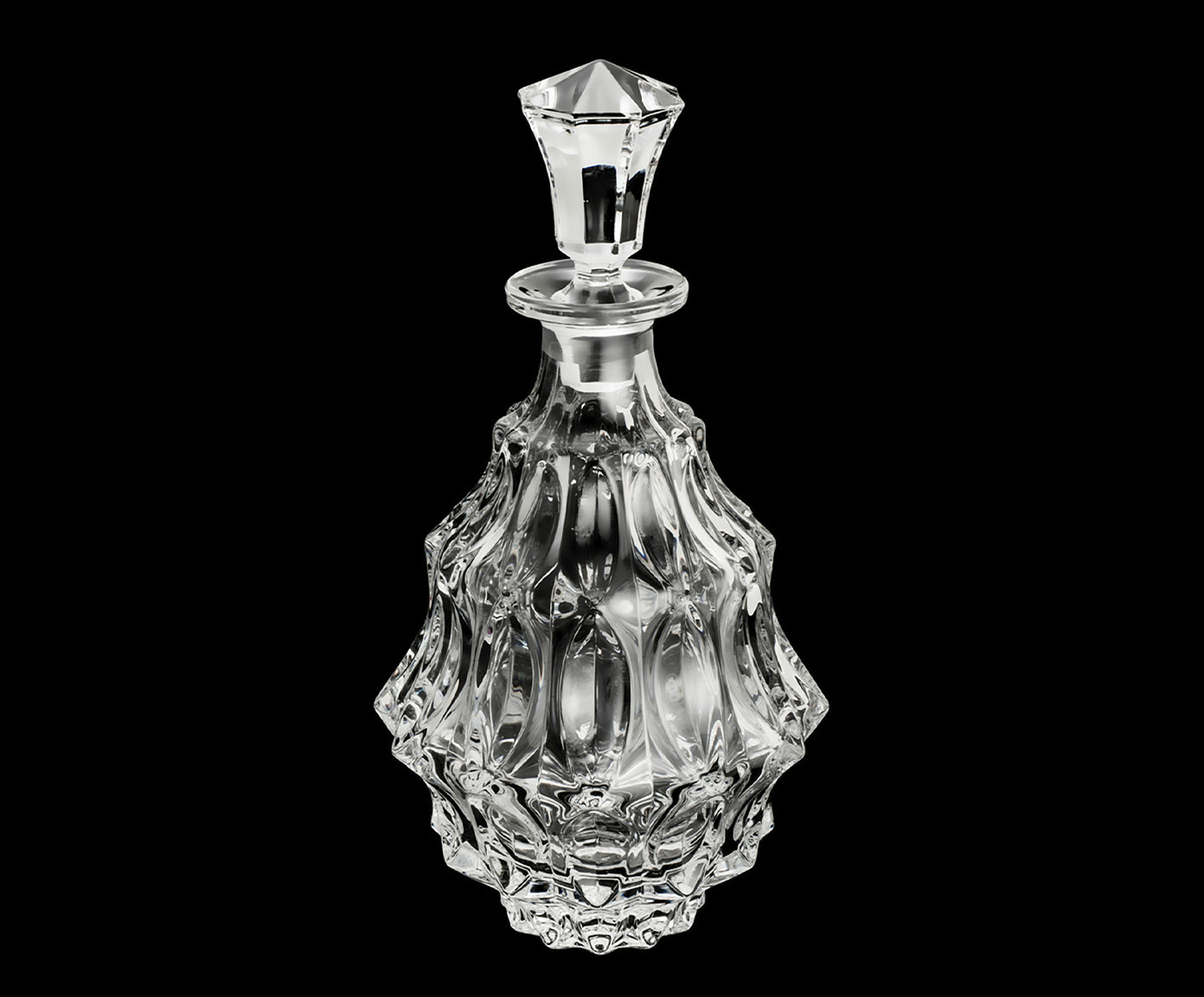 Garrafa para Whisky em Cristal Ecol&oacute;gico Uma - Transparente image number 2