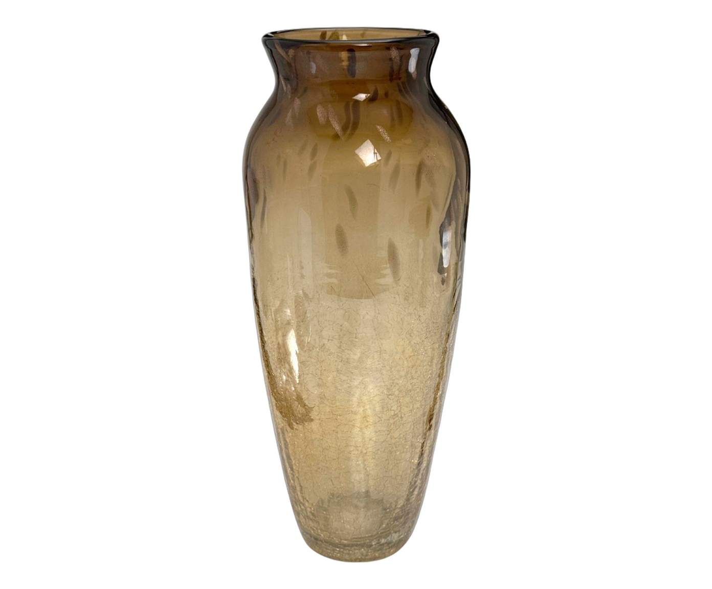 Vaso Decorativo Triven &Acirc;mbar e Marrom image number 0