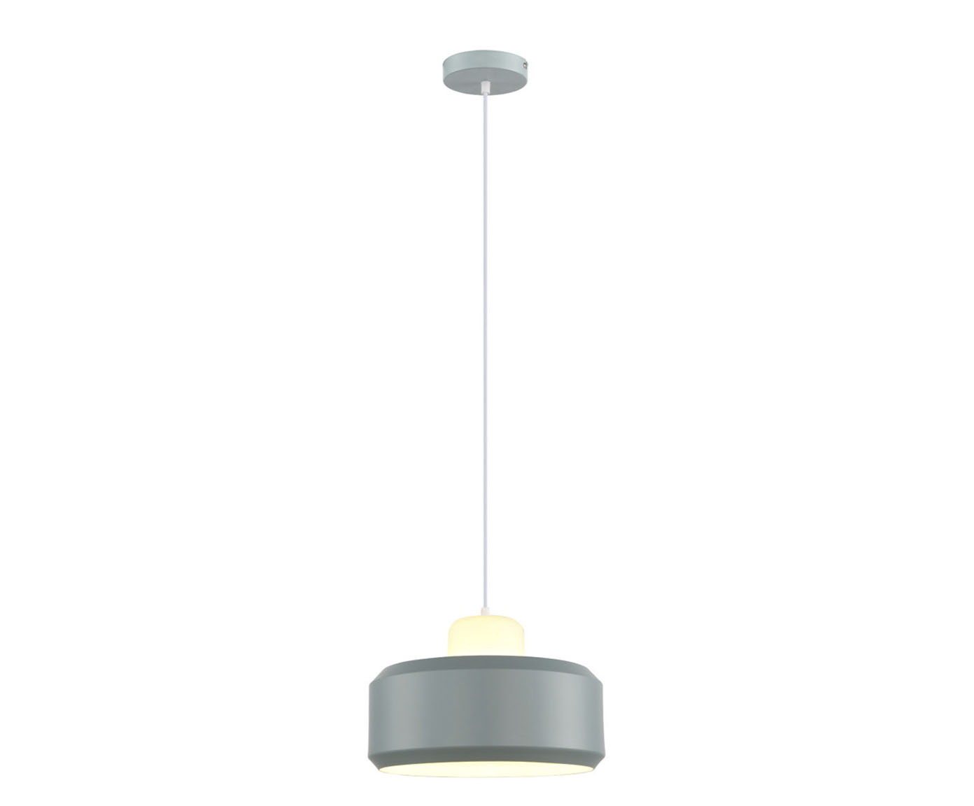 Pendente 40W Sut Cinza image number 0