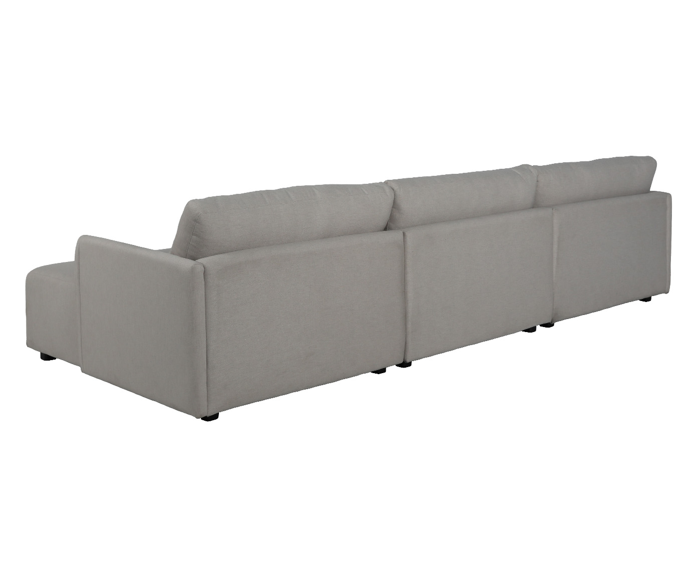Sof&aacute; Toledo com Chaise Bege image number 3