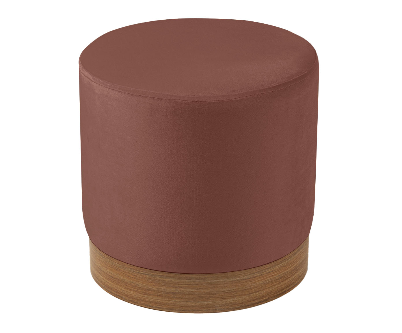 Puff em Veludo Harlow Pequeno Rose image number 3