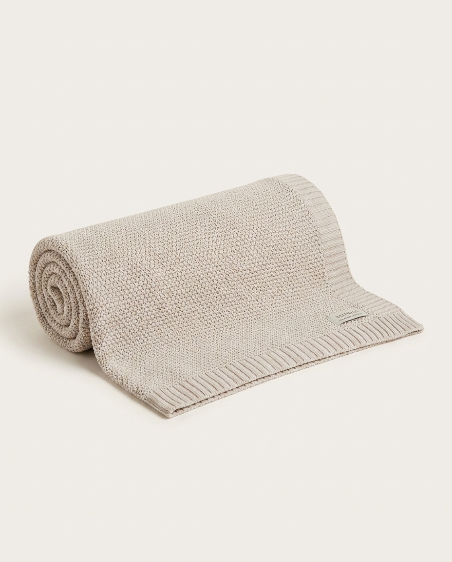 Manta Tricot Yves Bege - image 1