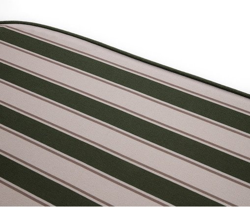 Puff Oval Bold Estampado Listras Verde image number 3