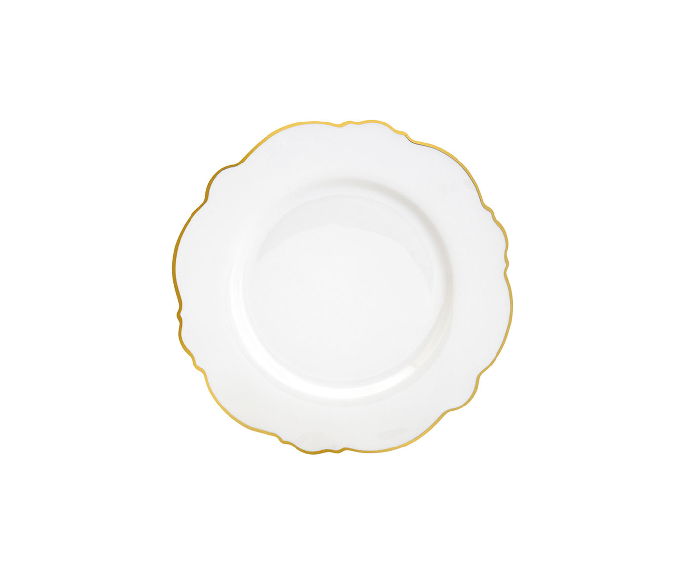 Aparelho de Jantar em Porcelana com Fio Dourado Maldivas image number 5