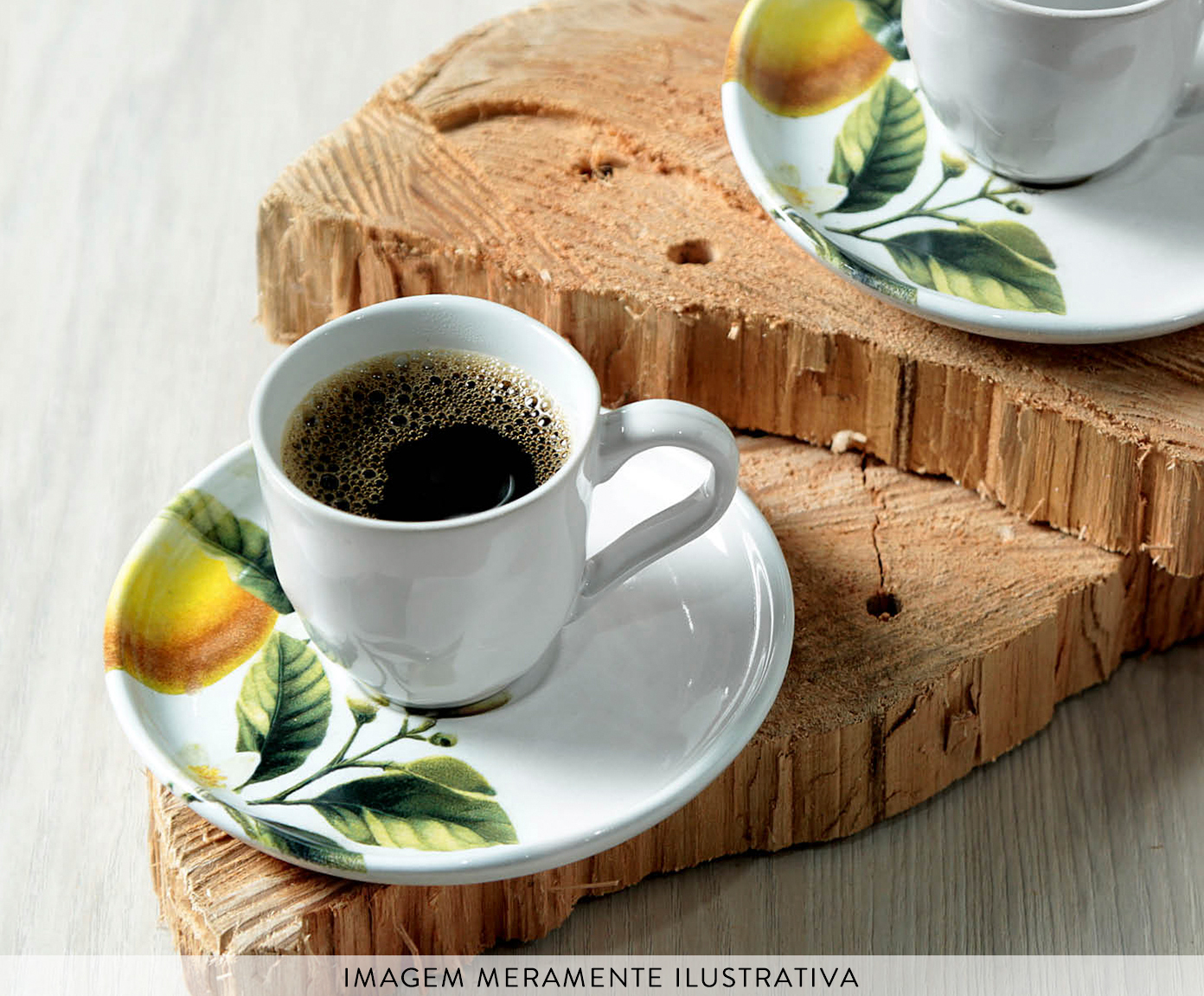 Jogo de X&iacute;caras para Caf&eacute; Bio Limonata Frutas image number 2