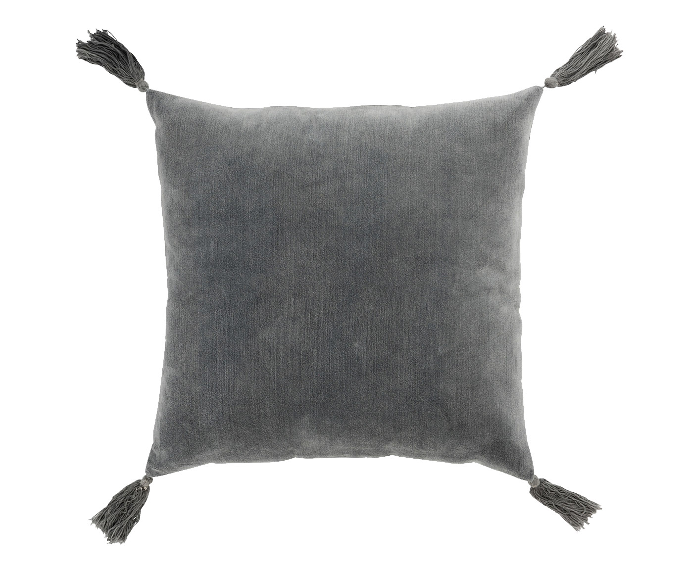 Almofada Tassel Cinza - image 0