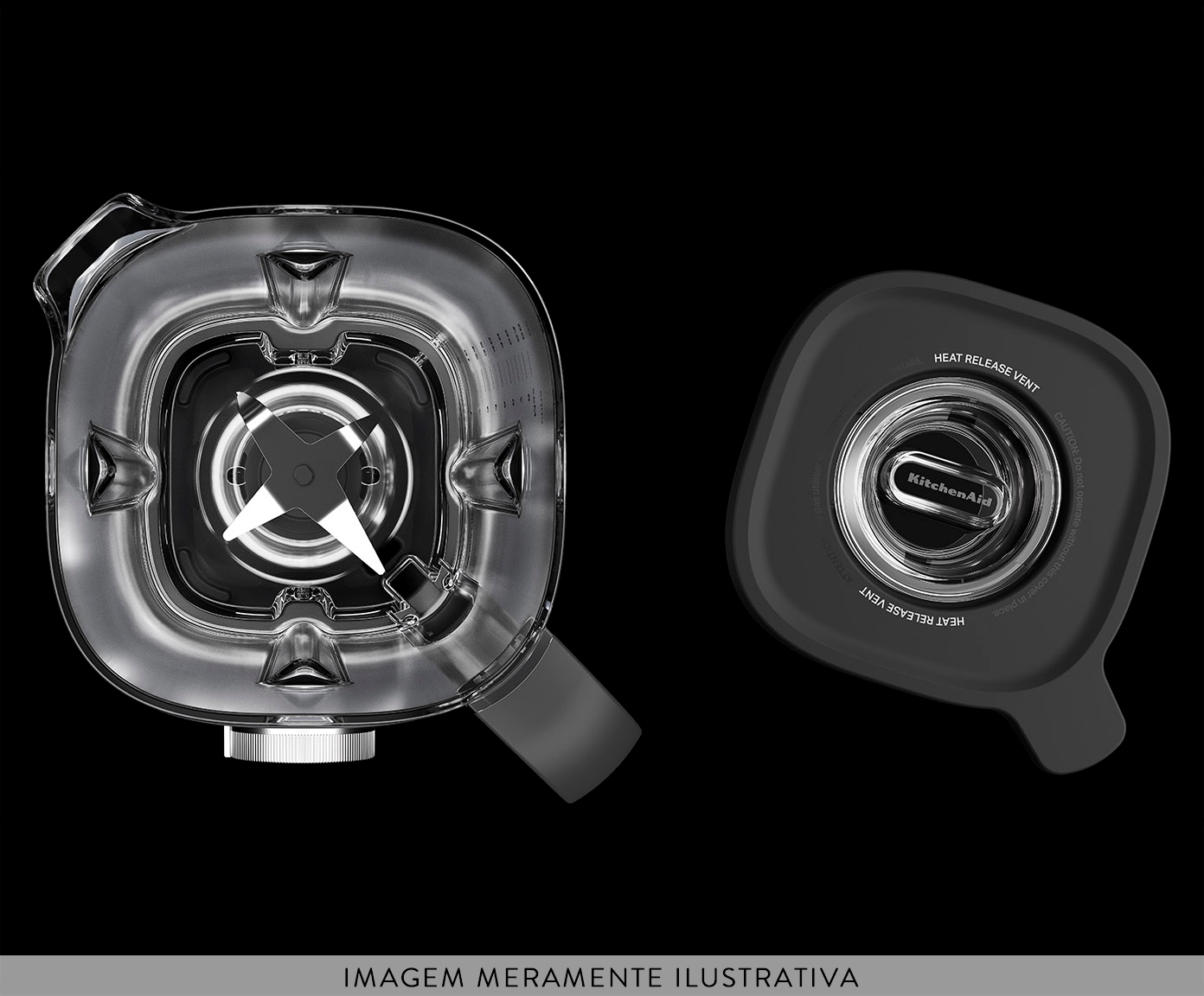 Liquidificador Pure Power Kitchenaid Charcoal Grey image number 4