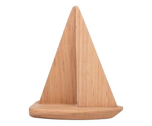 Escultura Caravela Bege - image 0