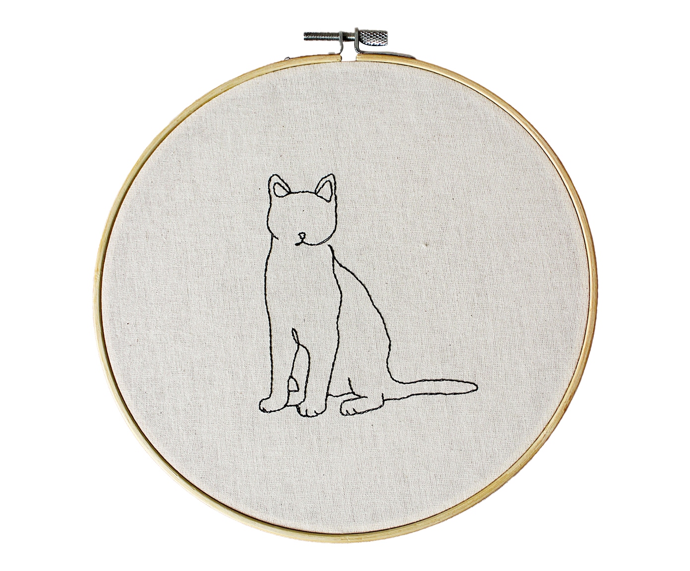 Bordado Decorativo "Gatinho" image number 0