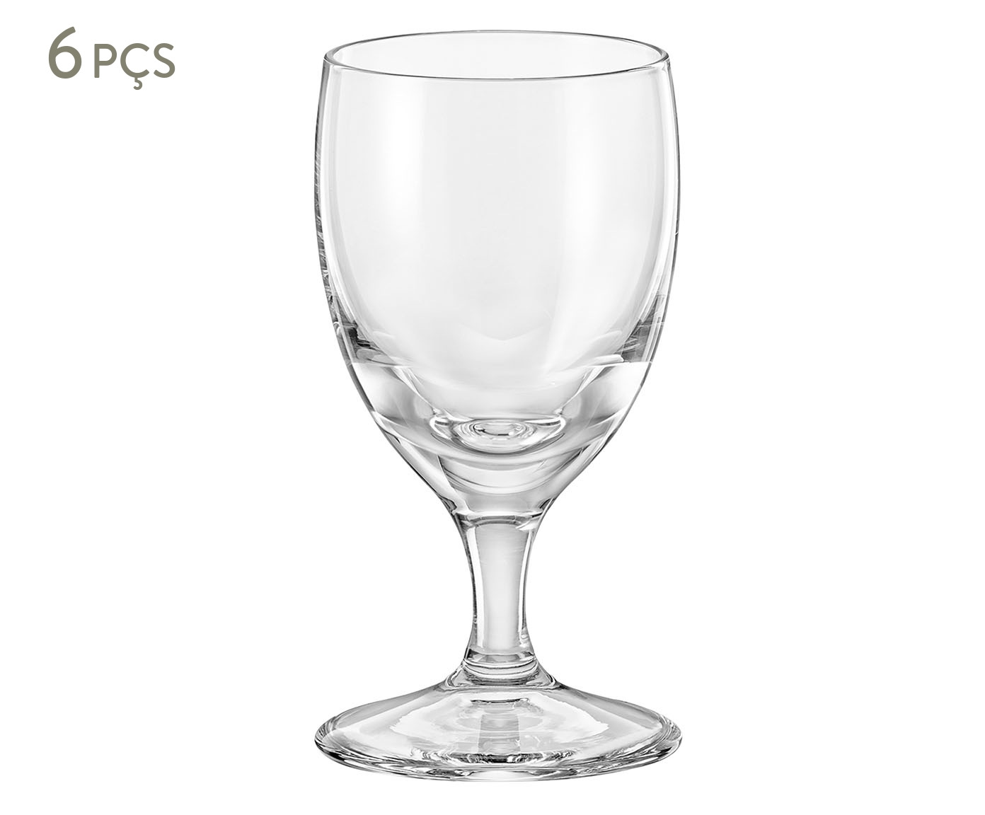 Jogo de Ta&ccedil;as para Licor em Cristal Praline image number 0