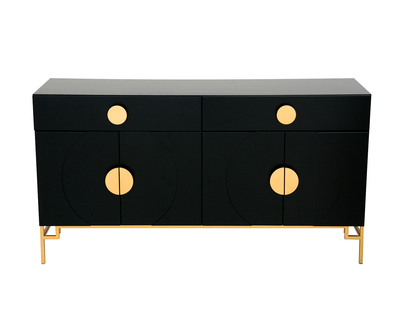 Buffet Duo Cerchio D'Oro - Preto - image 0