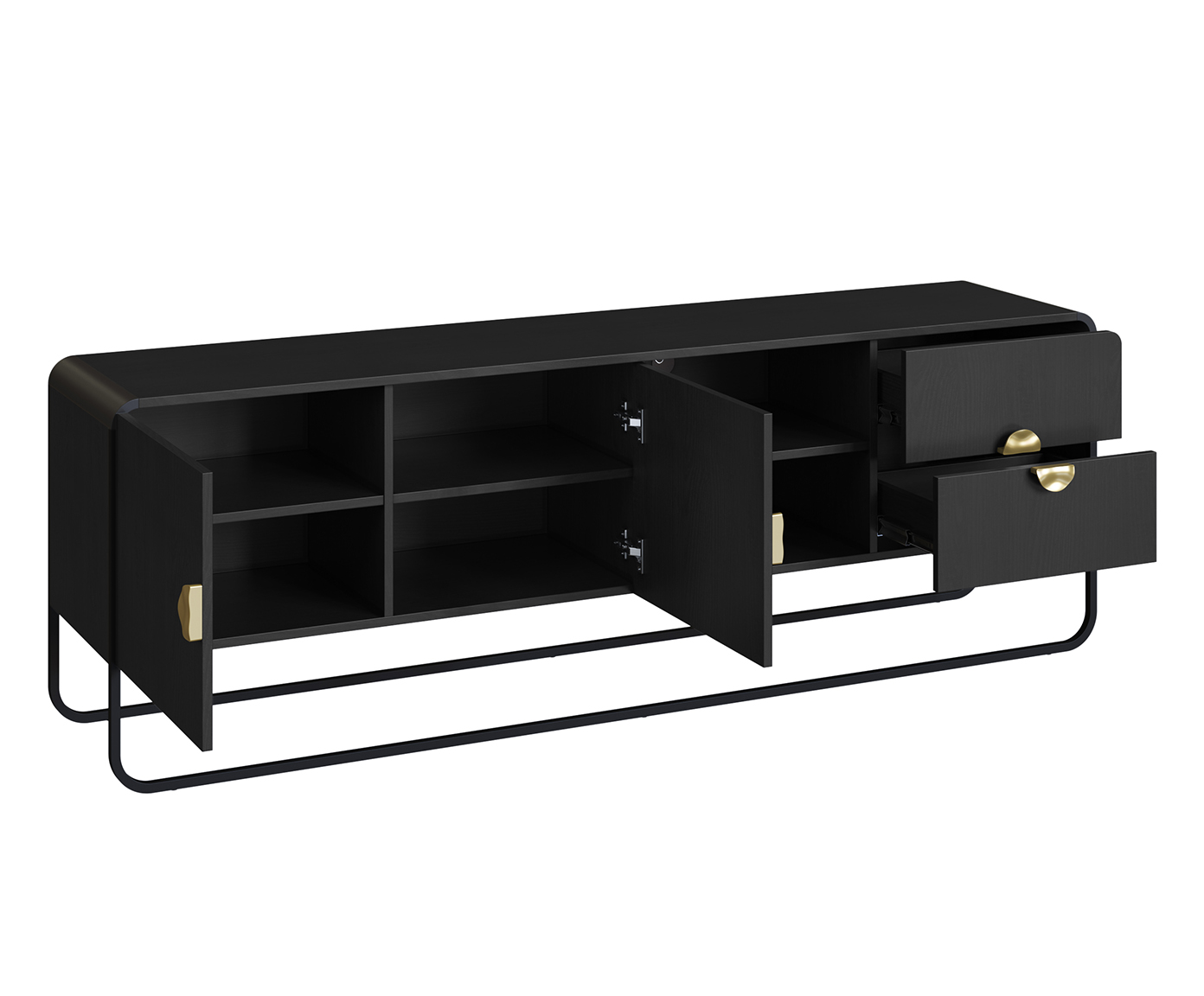 Rack Luna  II- Nero image number 1