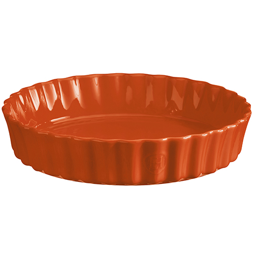 Travessa Red Canelada Funda Laranja image number 0