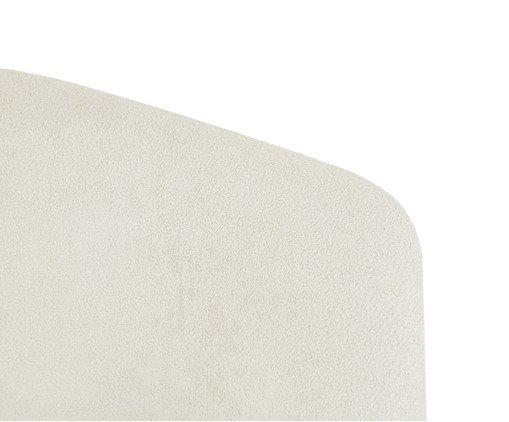 Cabeceira em Boucle Aveludado Smooth OffWhite image number 3