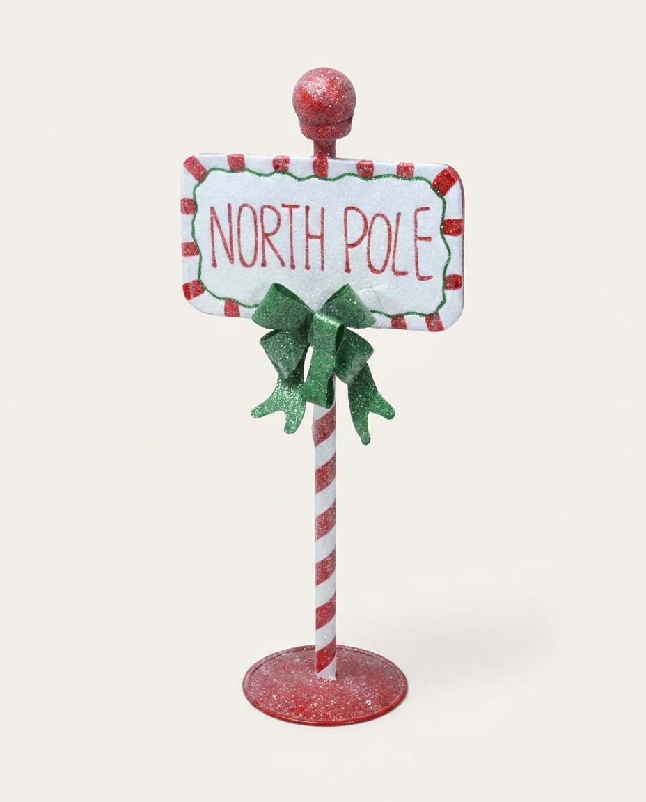 Placa Natalina North Pole - image 0