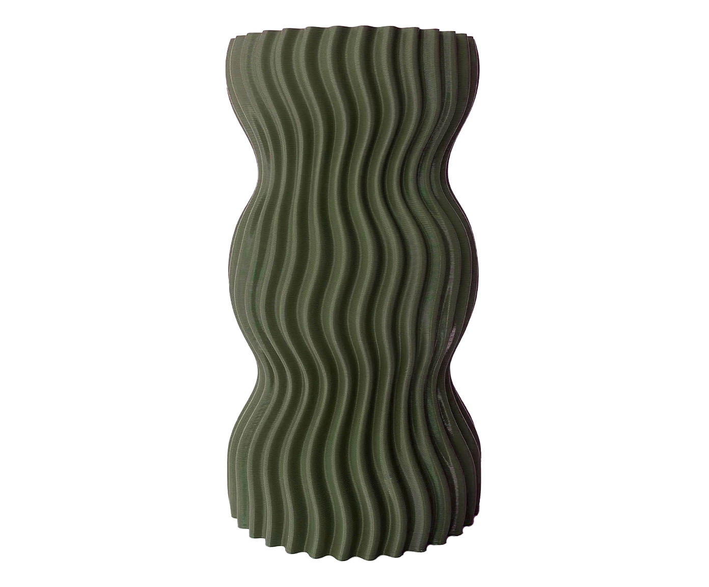 Vaso Onda 3 Verde image number 0