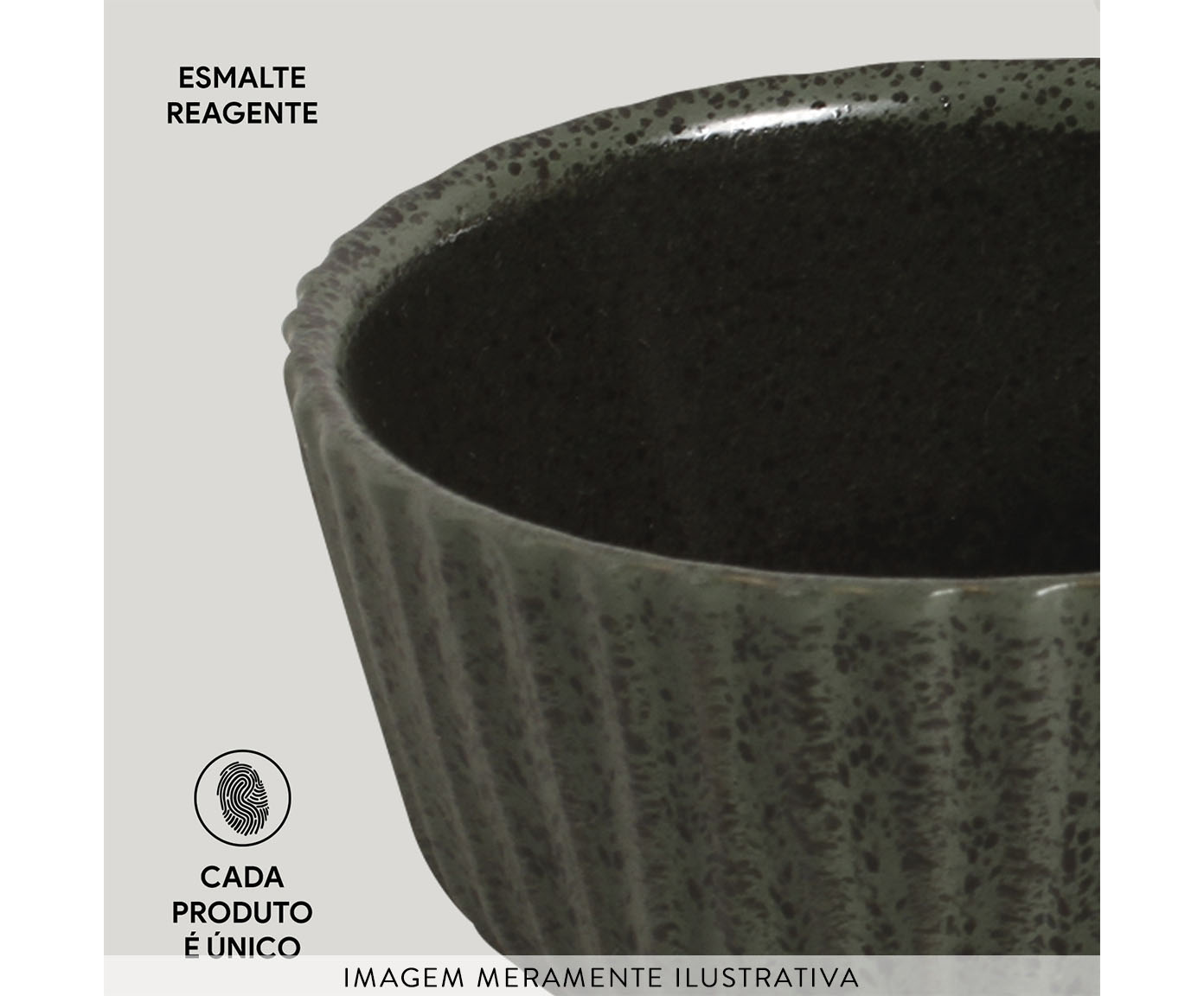 Jogo de Ramequins M&eacute;dio Linhas Greenery Verde image number 4