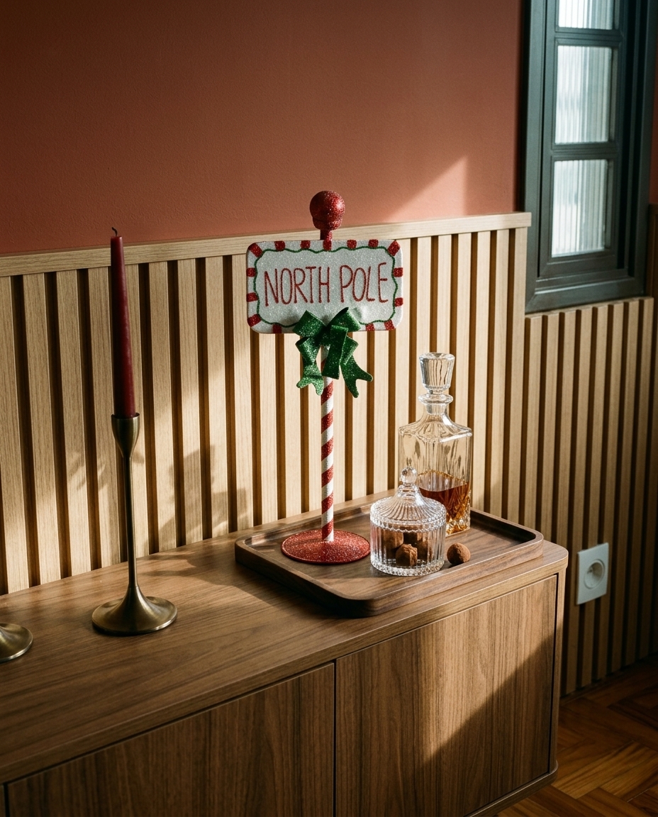 Placa Natalina North Pole image number 3