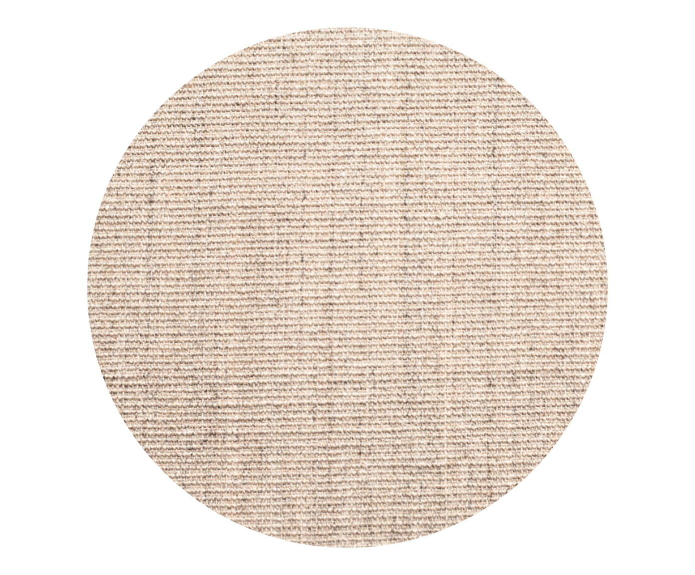 Tapete de Sisal Boucle Areia Redondo image number 1