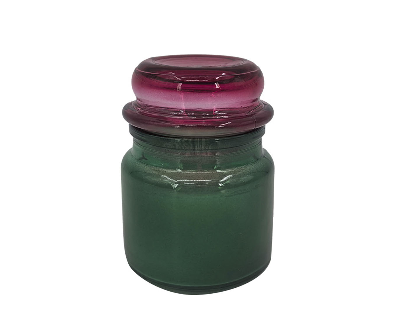 Vela Aromatizada Verde e Rosa - image 0