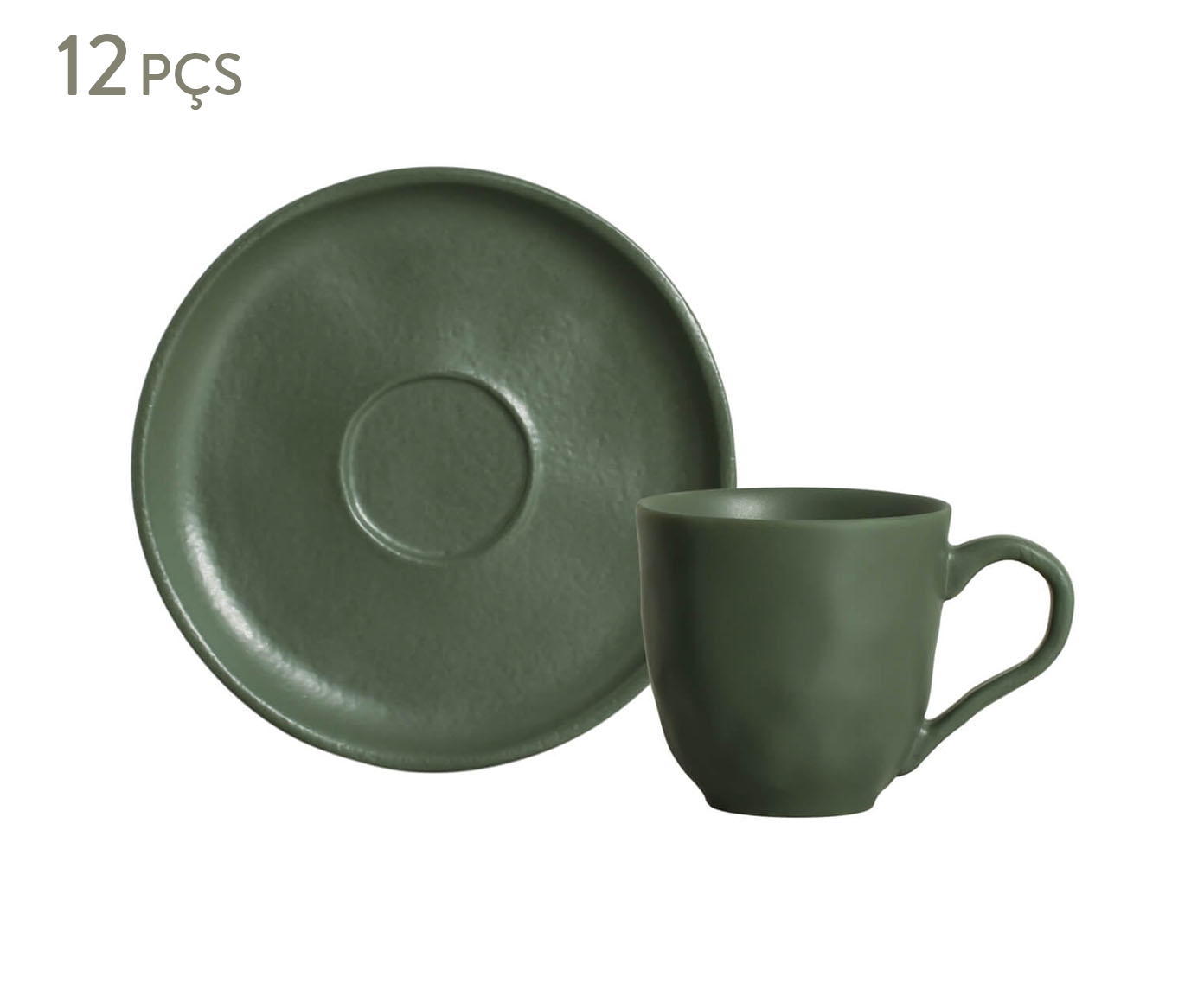 Jogo de X&iacute;caras para Caf&eacute; Bio Leaf Verde image number 0