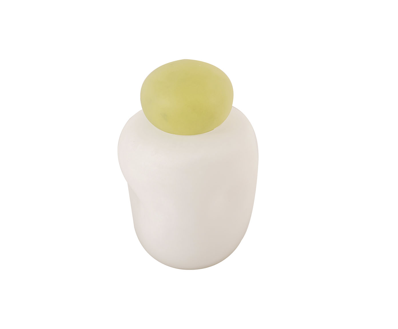 Vaso com Tampa Ocarina - Branco - image 1