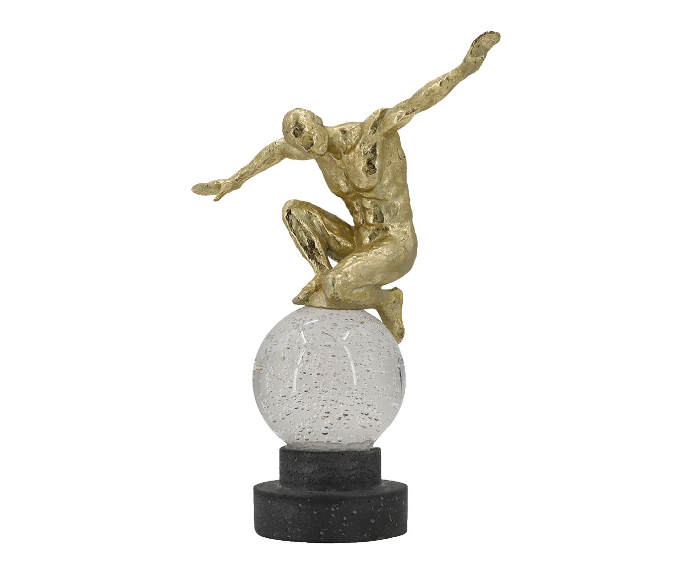 Adorno Homem Dourado image number 0