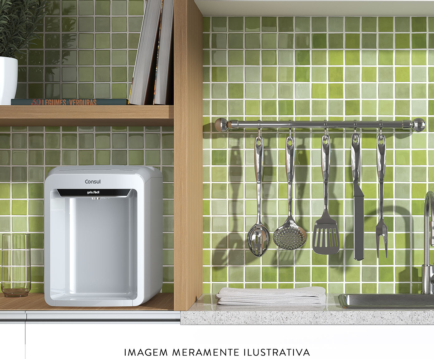Purificador de &Aacute;gua Eletr&ocirc;nico com Refrigera&ccedil;&atilde;o Consul Branco image number 6