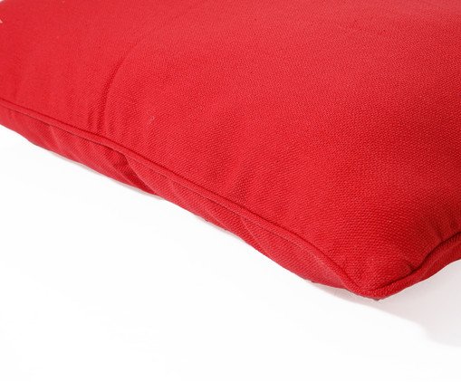 Capa de Almofada Retangular com Cordon&ecirc; Vermelho image number 4