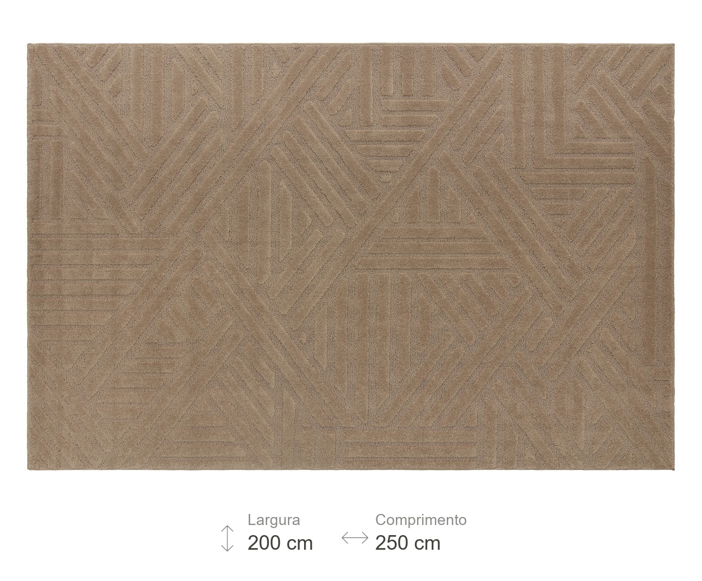 Tapete Realce Trama Creme Cotton image number 3