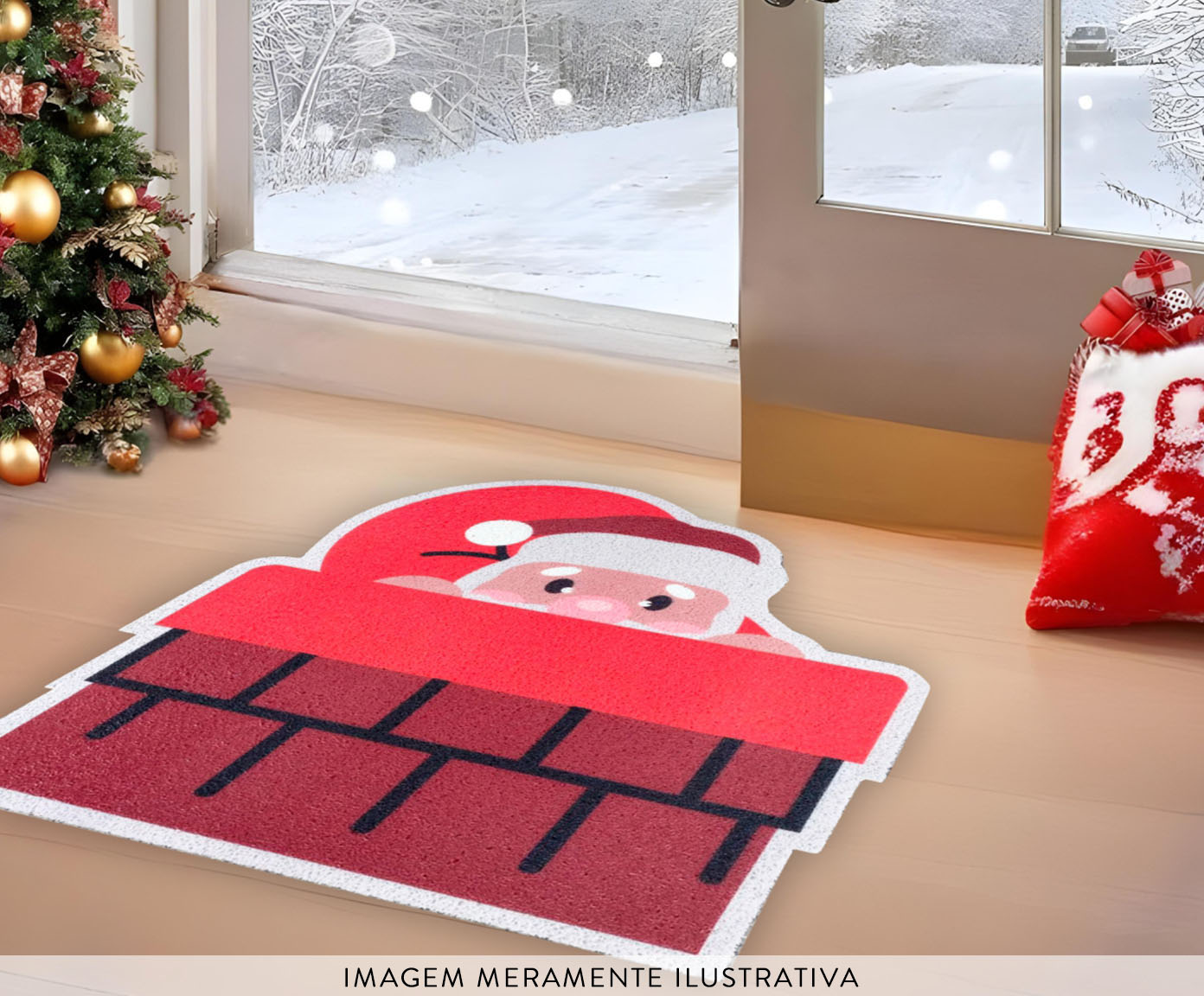 Capacho de Natal -&nbsp;&nbsp;Hardworking image number 1