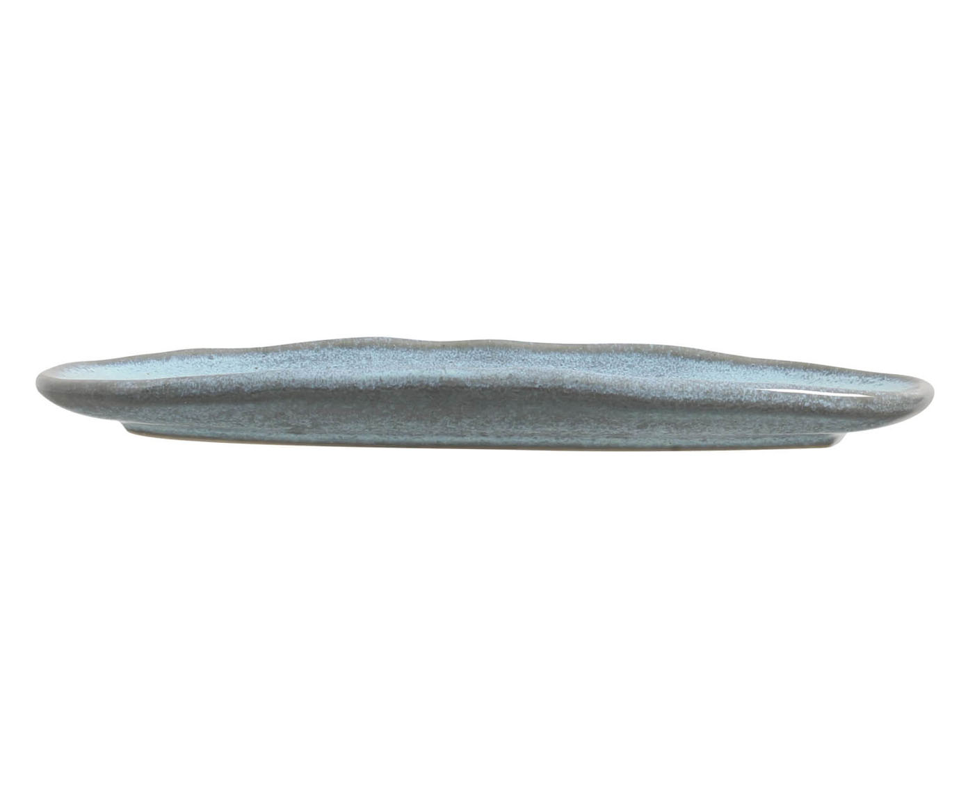 Jogo de Travessas Oval Rasa Pequena Breeze Azul Claro image number 2