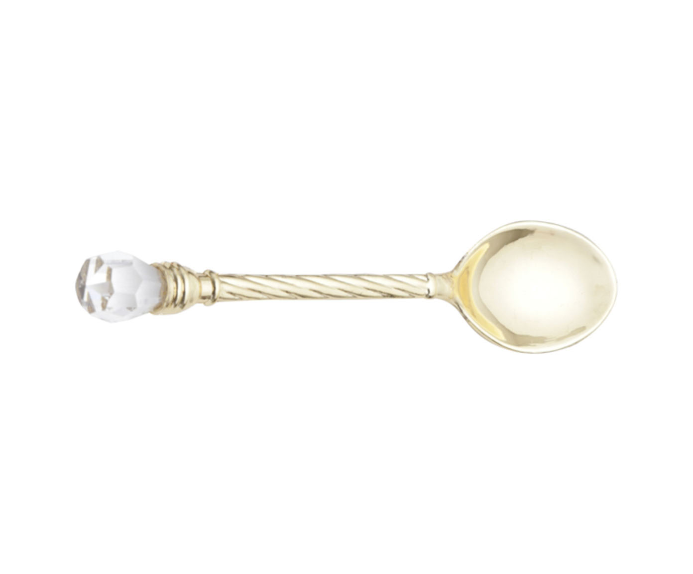 Jogo de Colheres para Caf&eacute; Crystal Dourado image number 2
