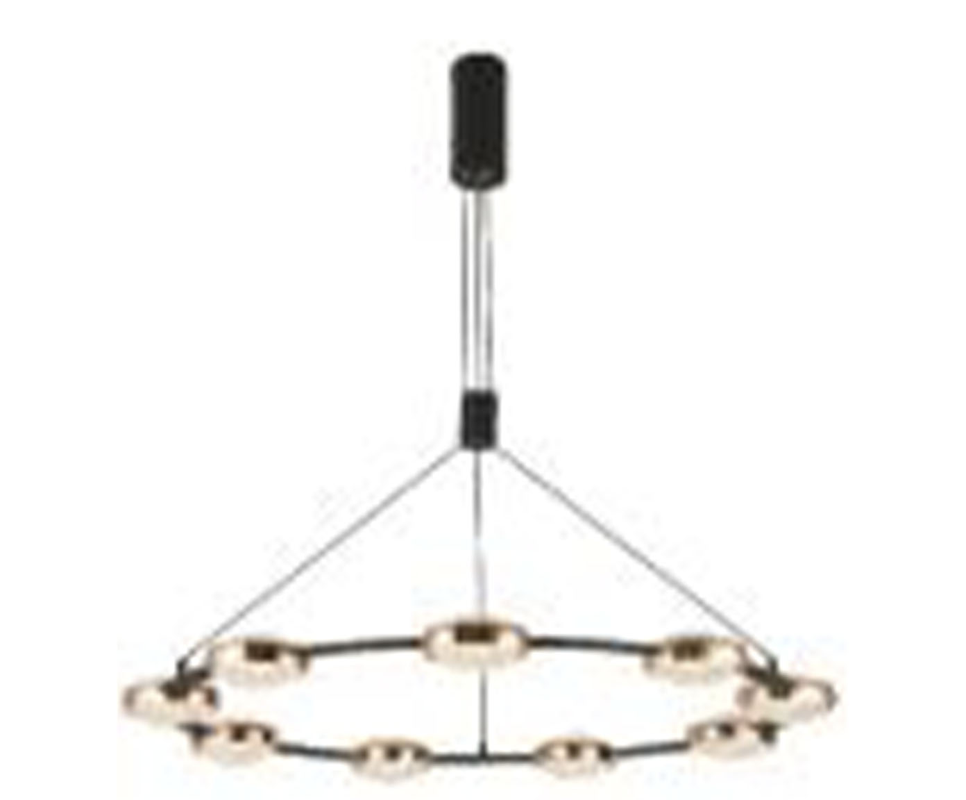 Pendente em Led 7,5W Beep Dourado image number 0