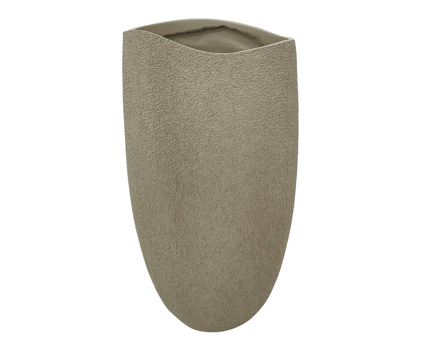 Vaso em Resina Gabe Bege image number 0