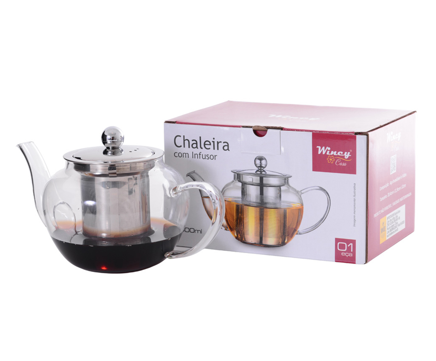 Chaleira com Infusor Bortoloti image number 1