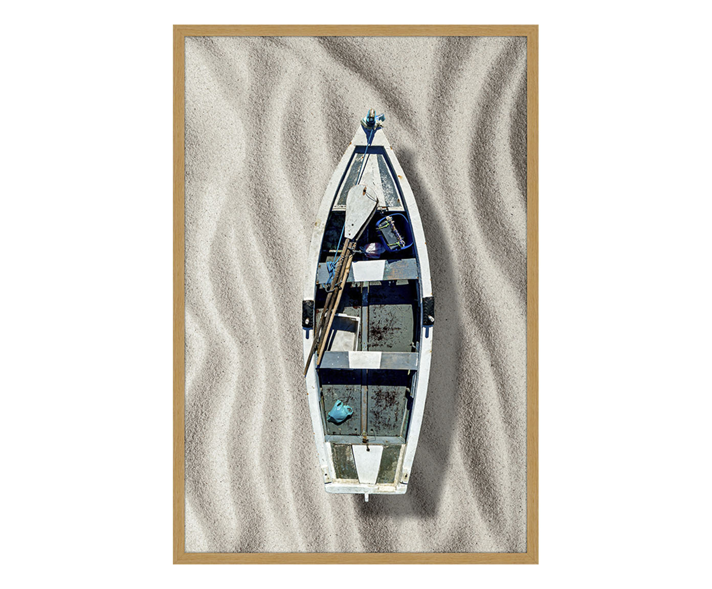 Quadro Canoa Areia Iv - Reinaldo Giarola image number 0