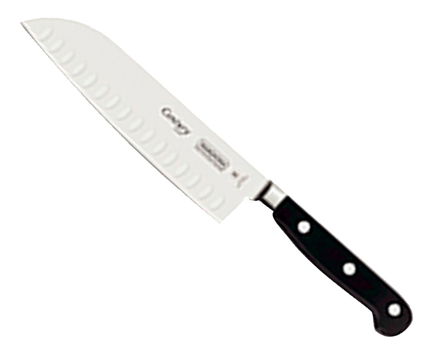 Faca Santoku em Inox Agile - Preta - image 0