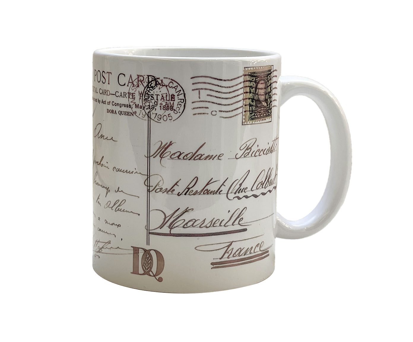 Caneca Post Card Branca - image 0