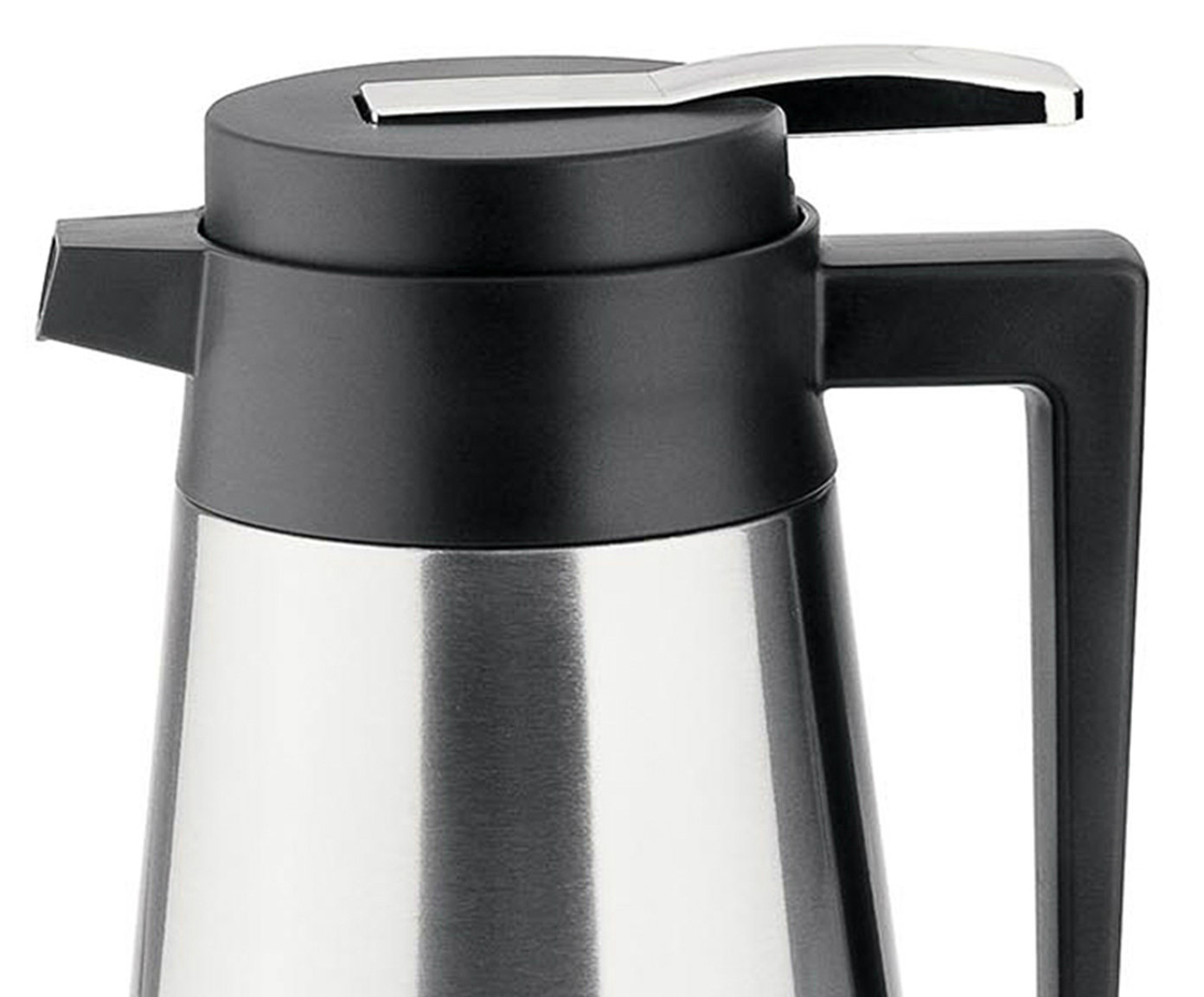 Garrafa T&eacute;rmica em Inox Tower Prateada image number 1