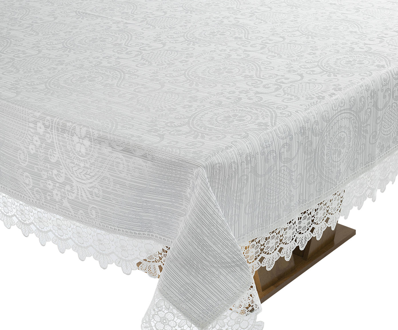 Toalha de Mesa Augustus Cinza image number 2
