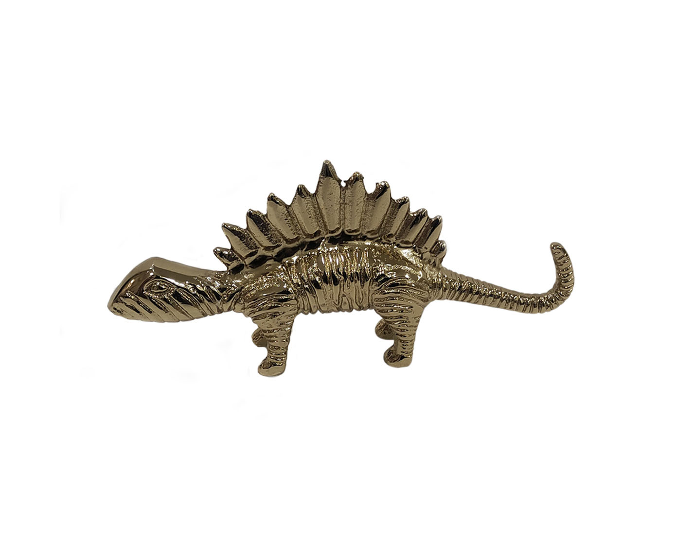Adorno Stegosaurus - Dourado image number 0