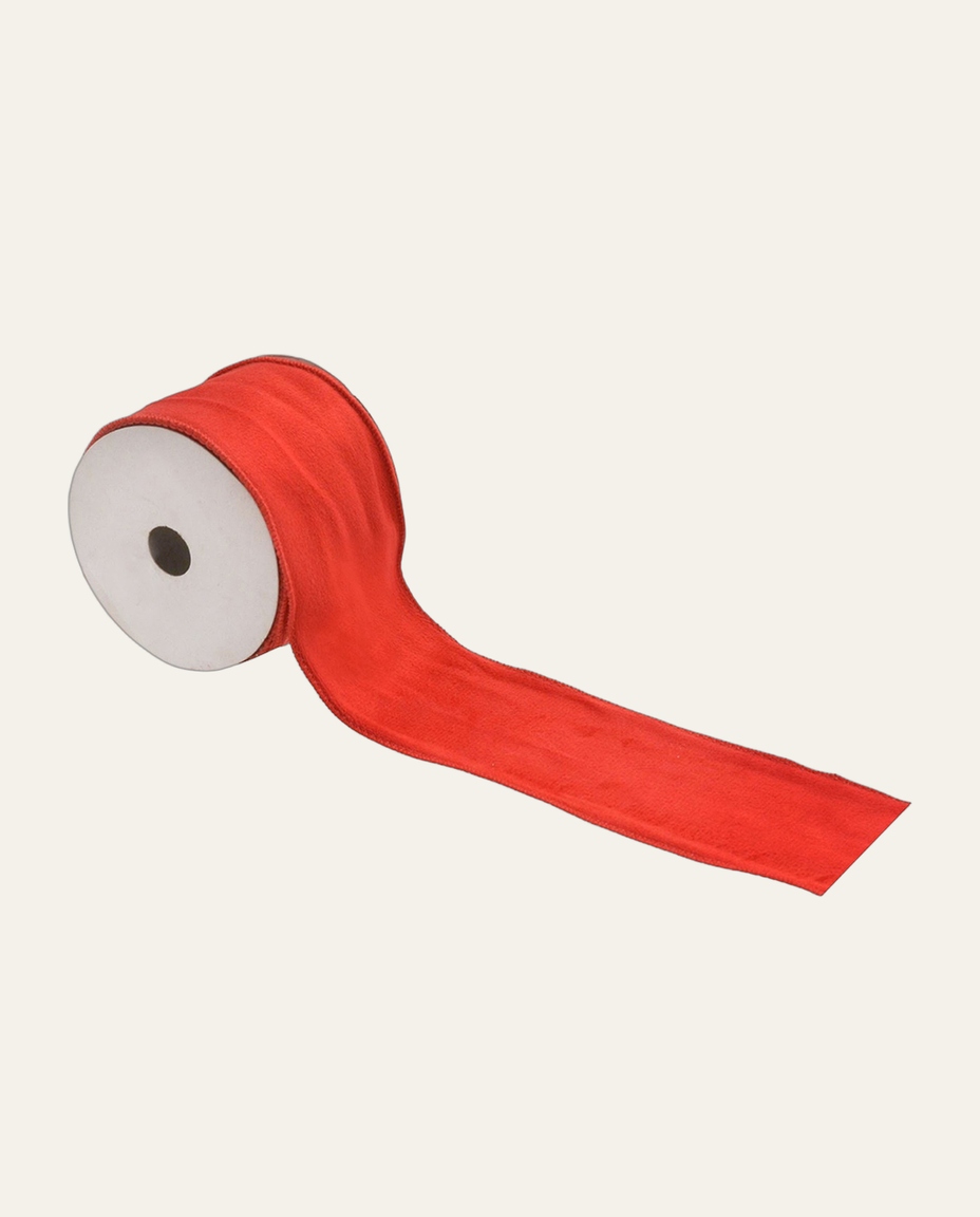 Fita Natalina Veludo Vermelho - image 0