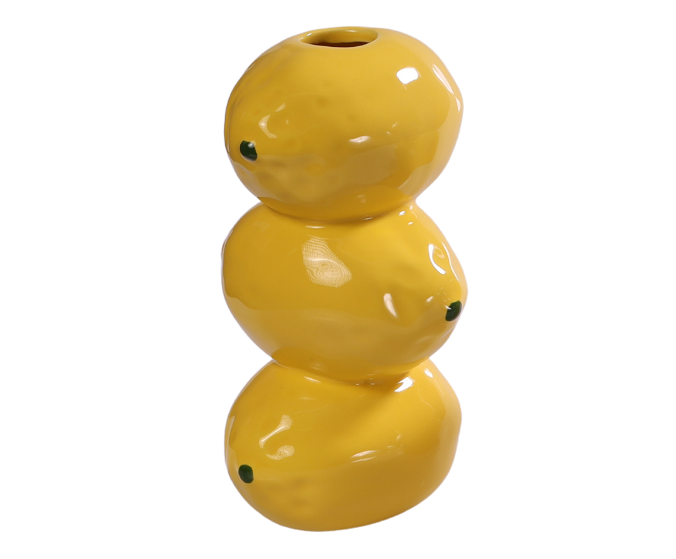 Vaso Lim&atilde;o Triplo Tutti-Frutti Amarelo image number 0