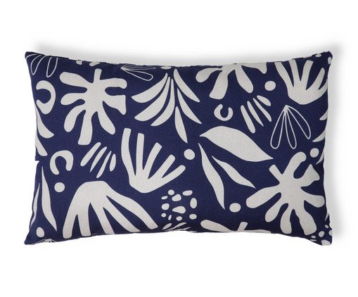 Capa de Almofada Retangular Estampada Floral Henri - image 0