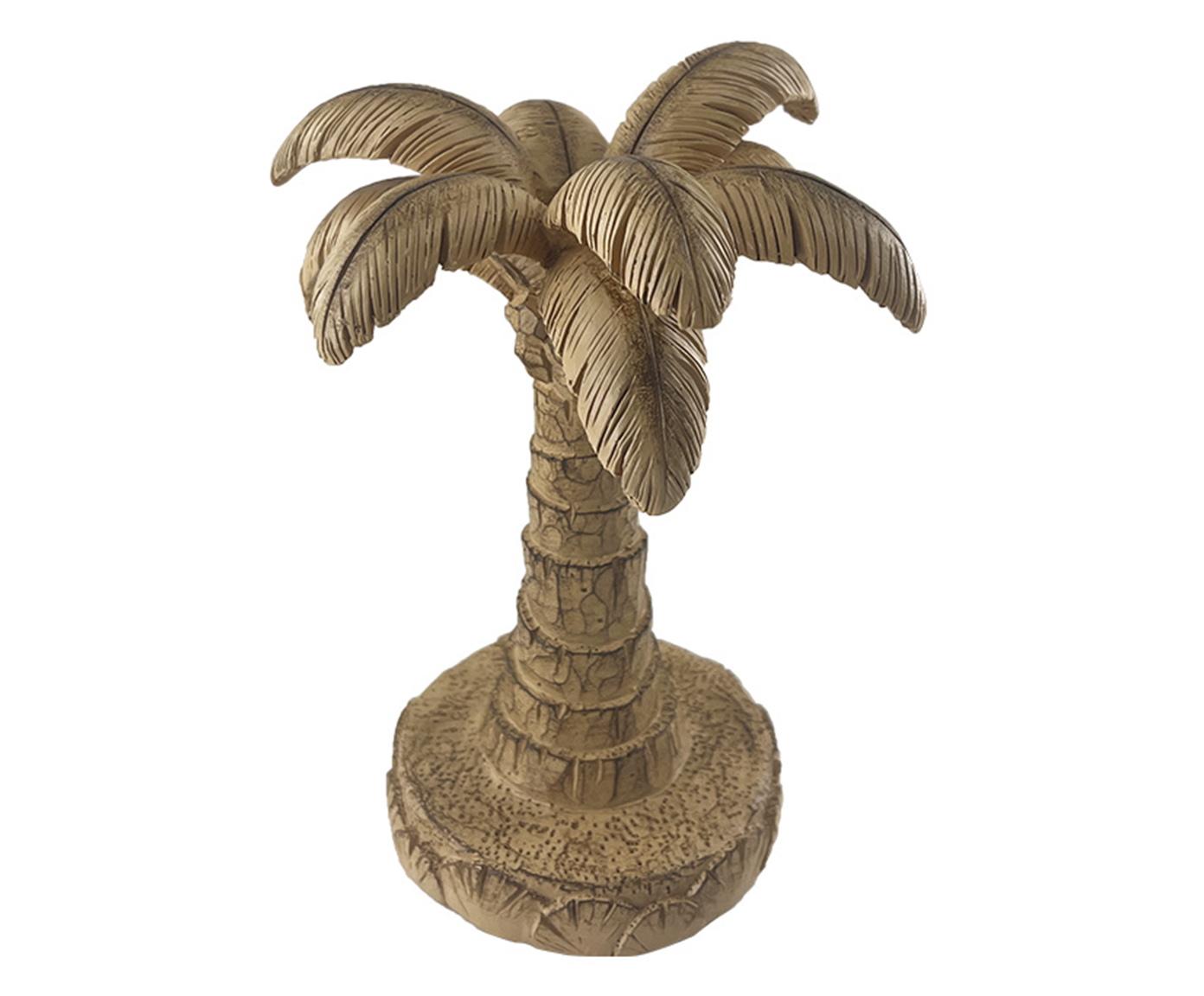 Escultura Decorativa Coqueiro Cocotier Marrom image number 0