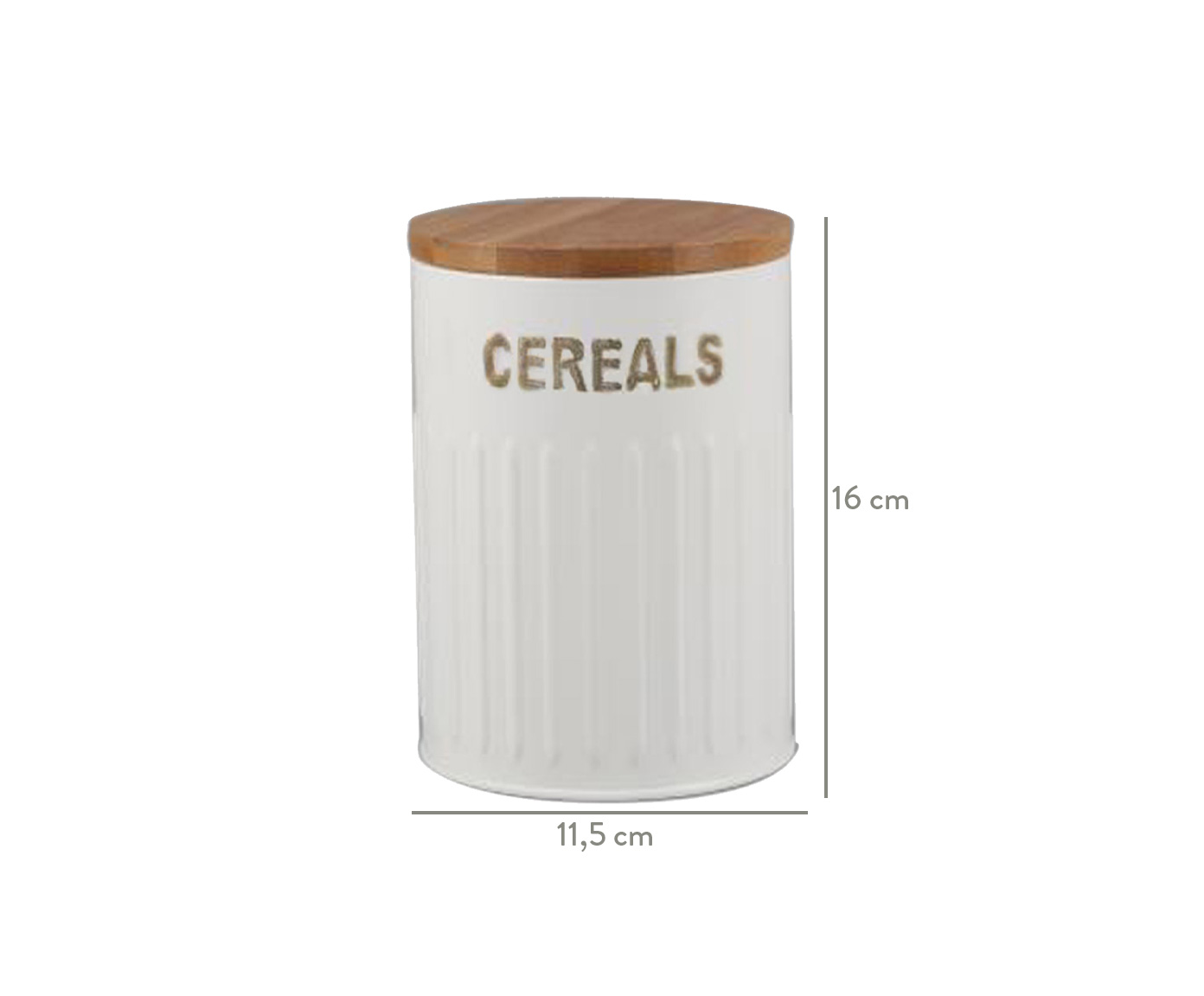 Pote de Cereals - Branco image number 2