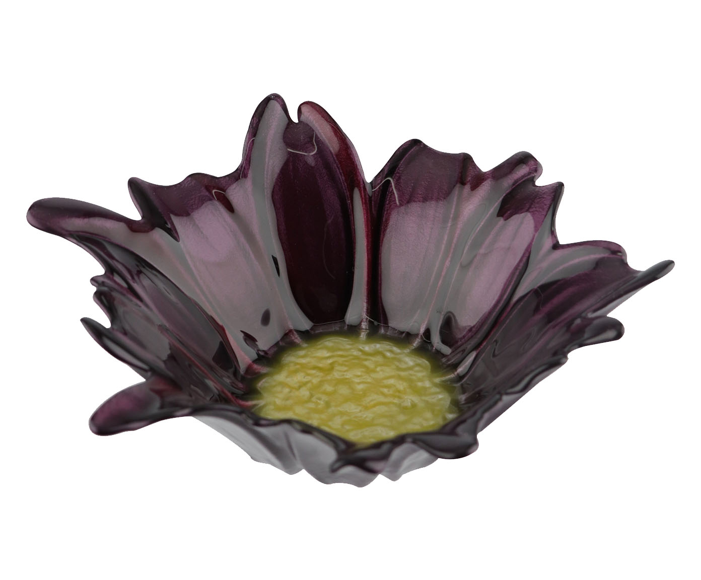 Centro de Mesa Mazzo Roxo e Amarelo - image 1